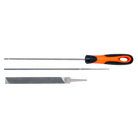 BAHCO 168-C Ergo Chainsaw File Set With Two- Component Handle - Premium Chainsaw File Set from BAHCO - Shop now at Yew Aik.