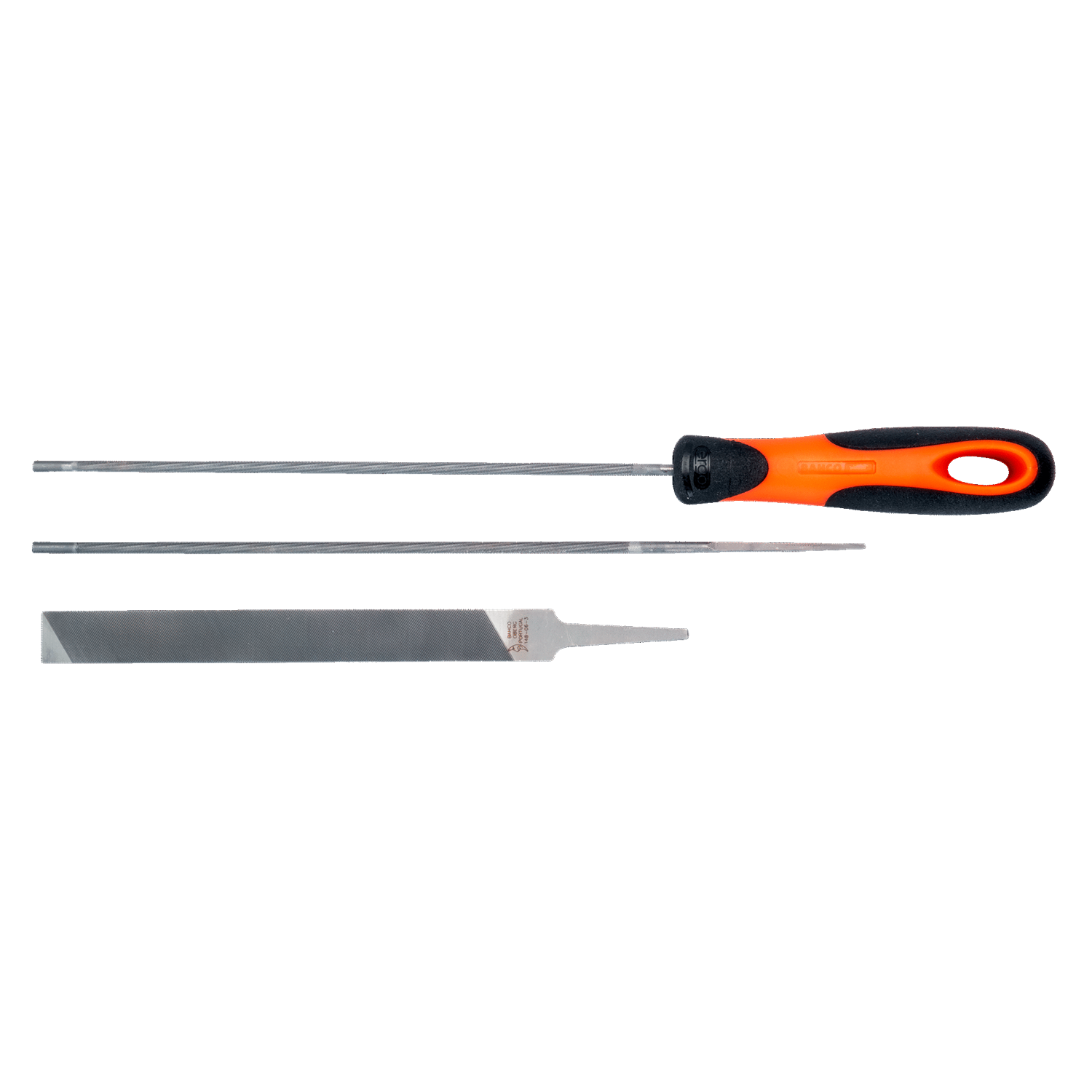 BAHCO 168-C Ergo Chainsaw File Set With Two- Component Handle - Premium Chainsaw File Set from BAHCO - Shop now at Yew Aik.