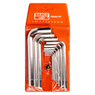 BAHCO 1998M/10T Metric Hexagon Key Set With Nickel Finish - 10Pcs - Premium Hexagon Key Set from BAHCO - Shop now at Yew Aik.