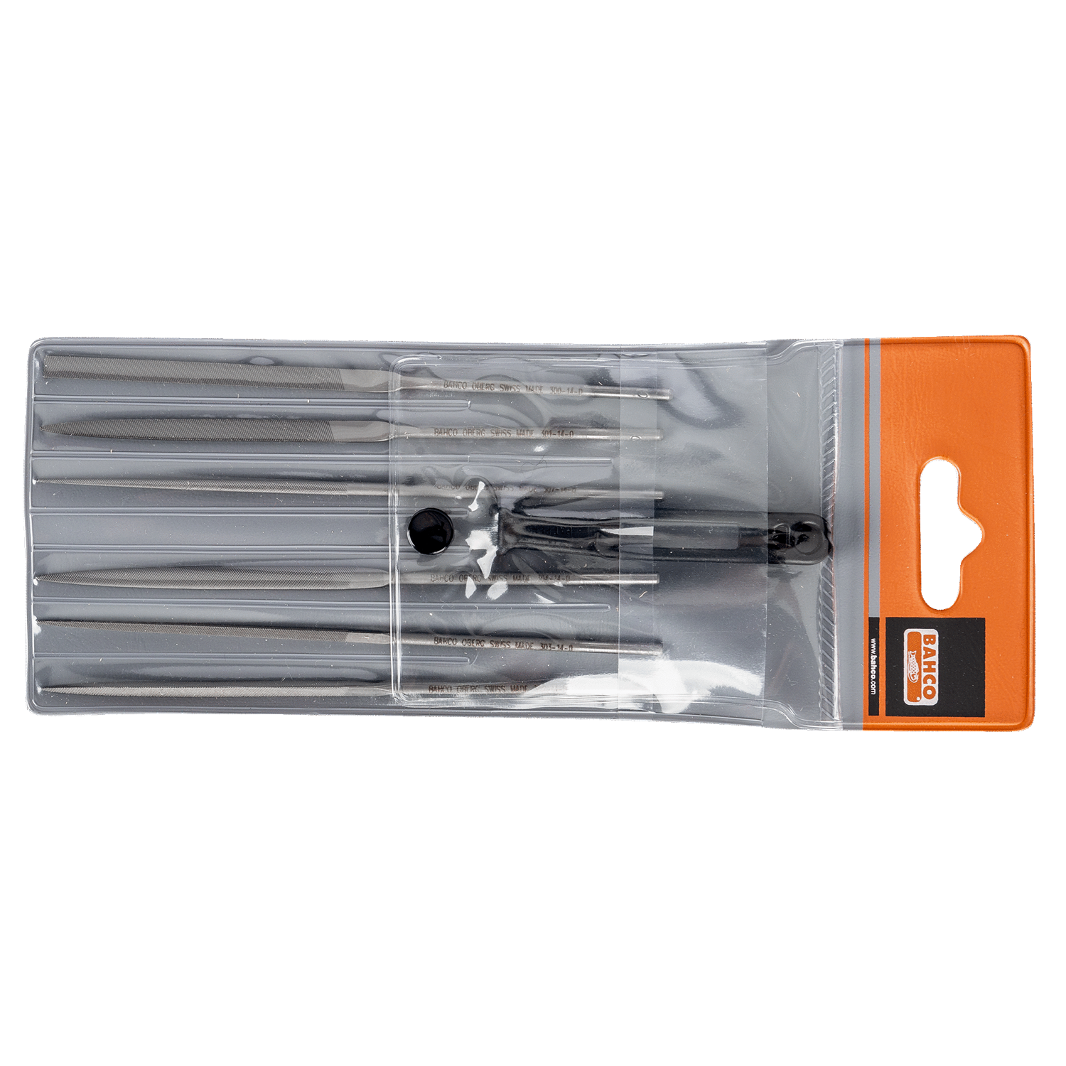 BAHCO 2-470 Needle File Set Bastard Cut Unhandled 140 mm - 6 Pcs - Premium Needle File Set from BAHCO - Shop now at Yew Aik.