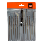 BAHCO 2-472-14-2-0 Needle File Set 140 mm - 12 Pcs (BAHCO Tools) - Premium Needle File Set from BAHCO - Shop now at Yew Aik.