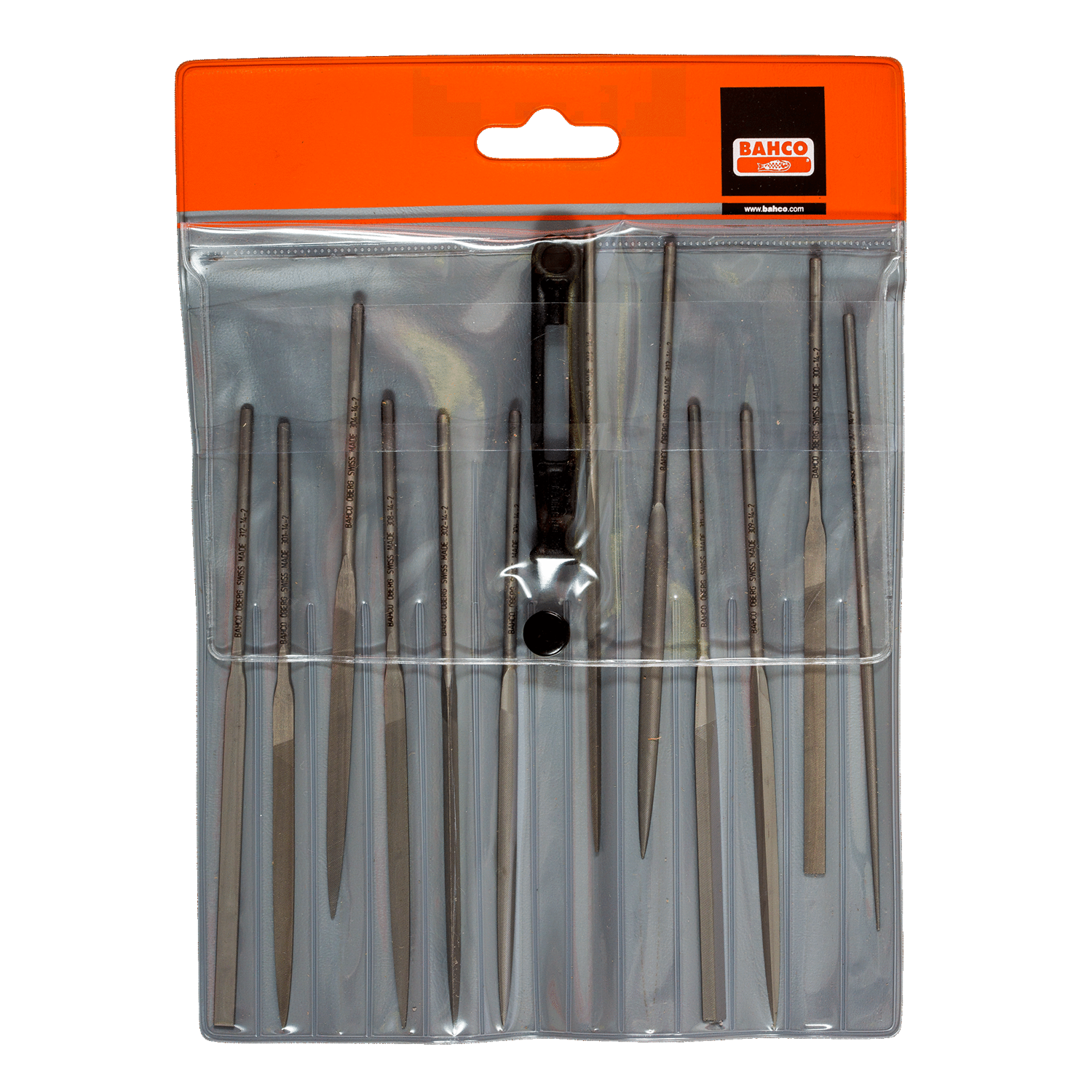 BAHCO 2-472-14-2-0 Needle File Set 140 mm - 12 Pcs (BAHCO Tools) - Premium Needle File Set from BAHCO - Shop now at Yew Aik.