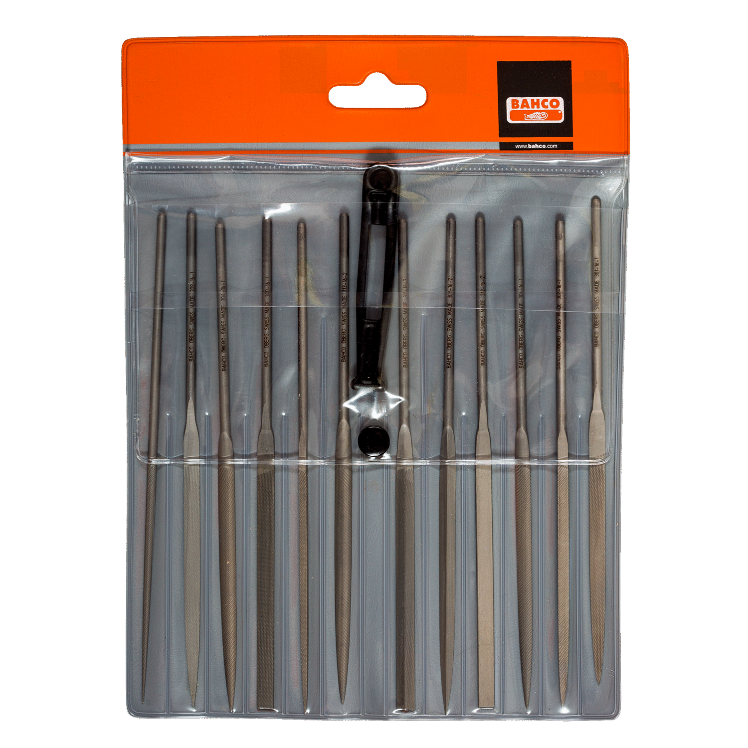 BAHCO 2-472-16-1-0 Needle File Set 160 mm - 12 Pcs (BAHCO Tools) - Premium Needle File Set from BAHCO - Shop now at Yew Aik.