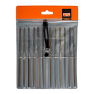 BAHCO 2-472-16-2-0 Needle File Set 160 mm - 12 Pcs (BAHCO Tools) - Premium Needle File Set from BAHCO - Shop now at Yew Aik.