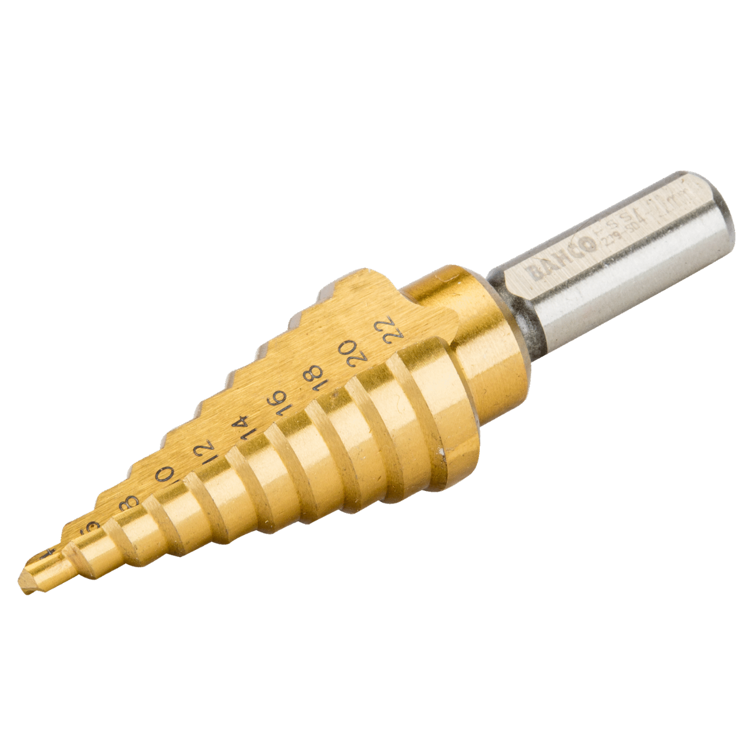 BAHCO 229-SD Step Drill For Metal Sheet 4 mm-22 mm (BAHCO Tools) - Premium Step Drill from BAHCO - Shop now at Yew Aik.