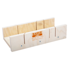 BAHCO 233 Wooden Mitre Boxes with Optional Side Wall - Premium Wooden Mitre Boxes from BAHCO - Shop now at Yew Aik.