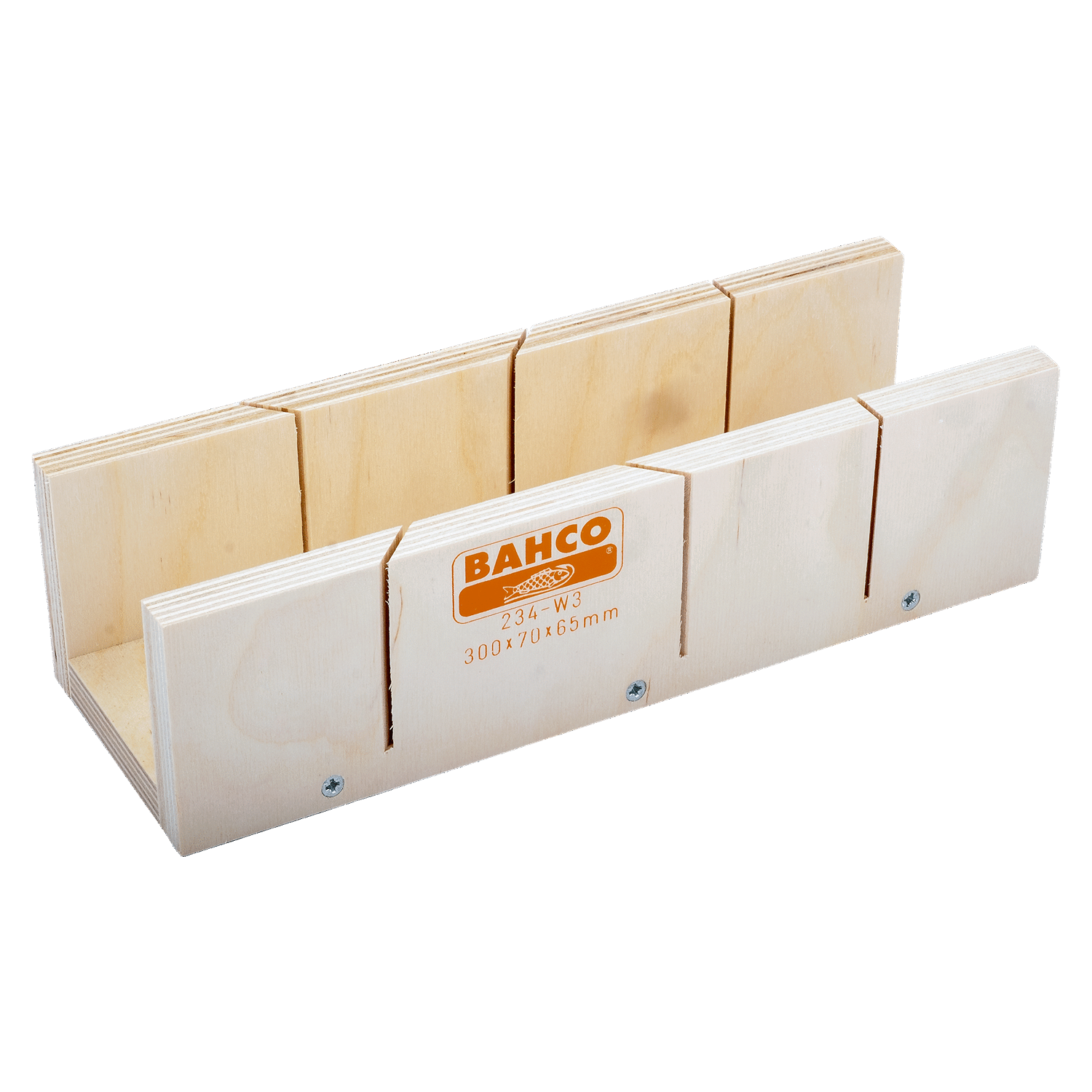BAHCO 234-W Laminated Wood Mitre Boxes (BAHCO Tools) - Premium Wood Mitre Boxes from BAHCO - Shop now at Yew Aik.