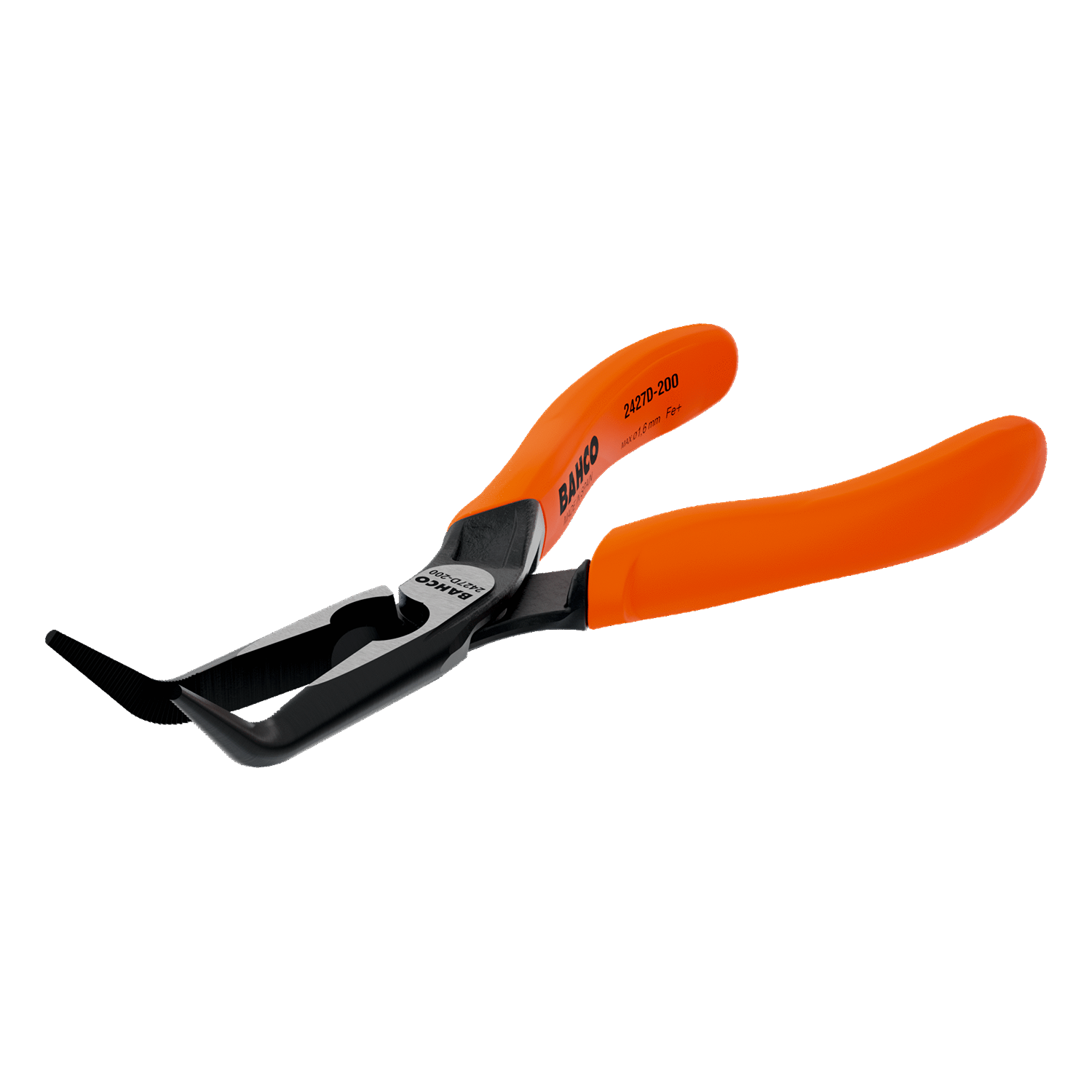 BAHCO 2427D 45° Bent Tip Snipe Nose Plier Gripping - Premium Bent Tip Snipe Nose Plier from BAHCO - Shop now at Yew Aik.