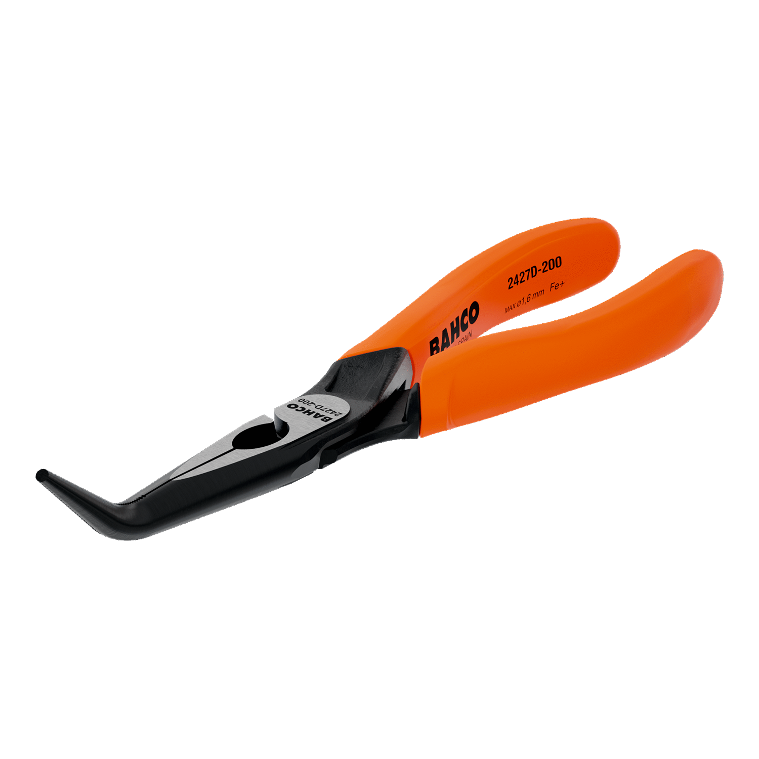 BAHCO 2427D 45° Bent Tip Snipe Nose Plier Gripping - Premium Bent Tip Snipe Nose Plier from BAHCO - Shop now at Yew Aik.