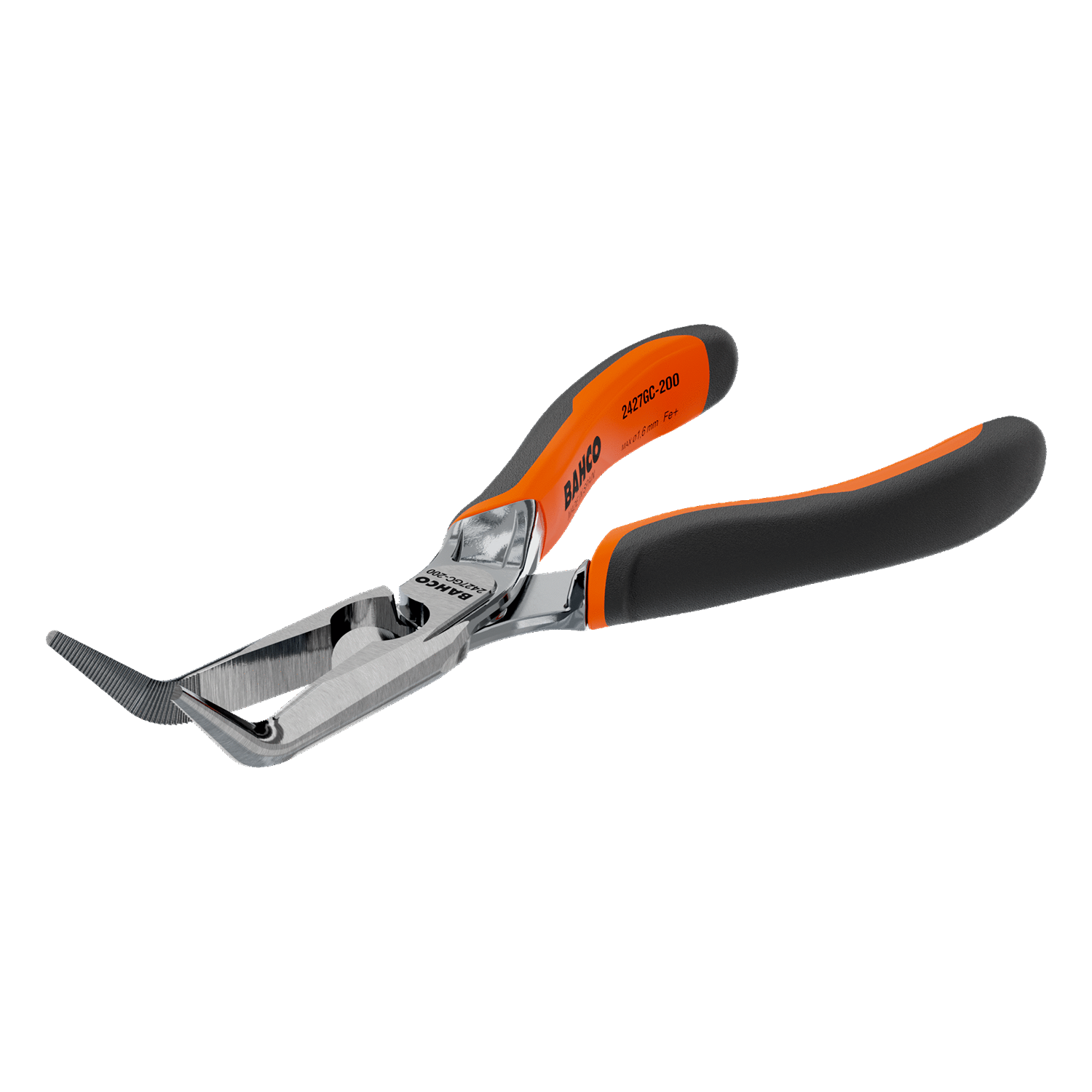 BAHCO 2427GC ERGO 45° Bent Tip Snipe Nose Plier Gripping - Premium Bent Tip Snipe Nose Plier from BAHCO - Shop now at Yew Aik.