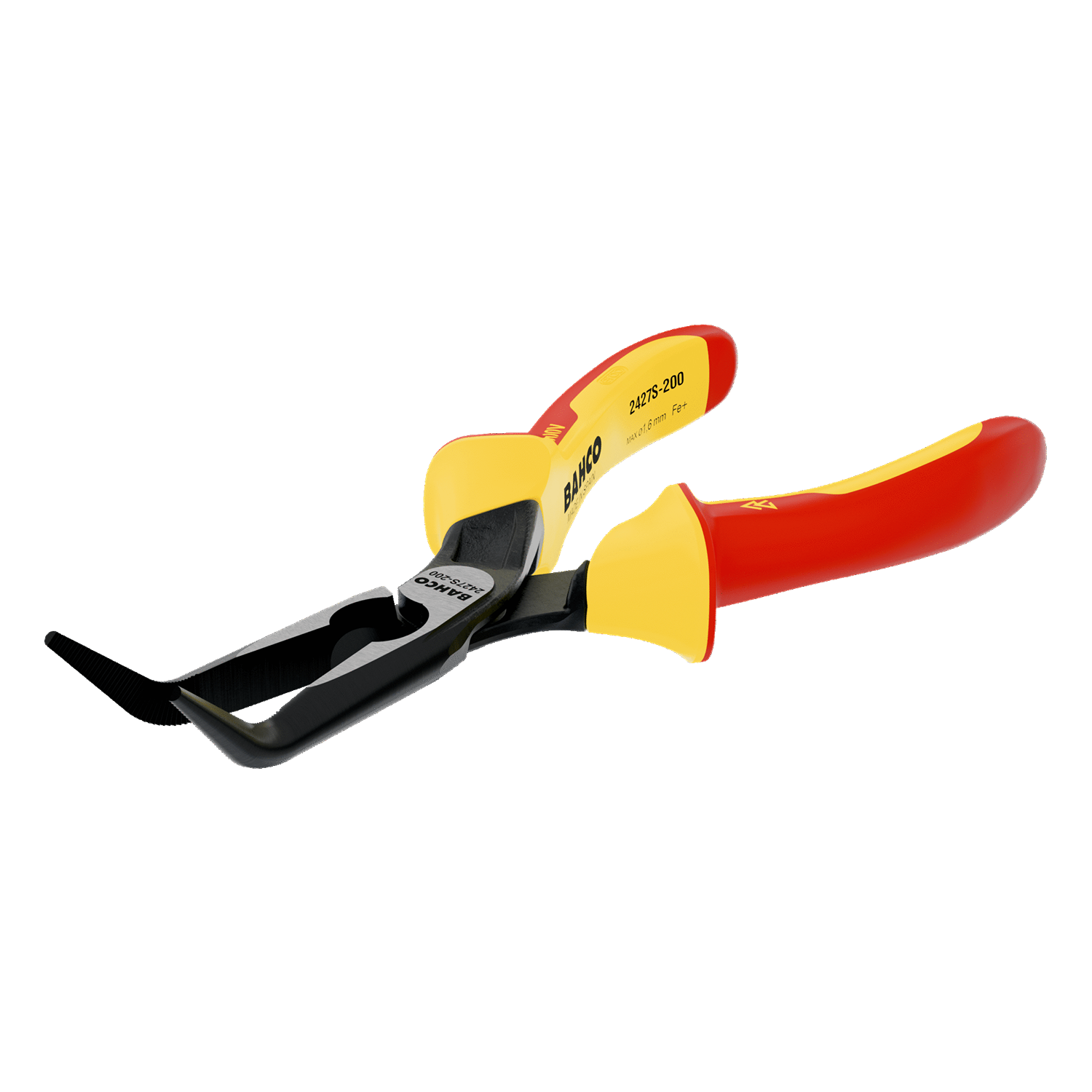 BAHCO 2427S Bent Tip Snipe Nose Plier 45° with Phosphate Finish - Premium Bent Tip Snipe Nose Plier from BAHCO - Shop now at Yew Aik.