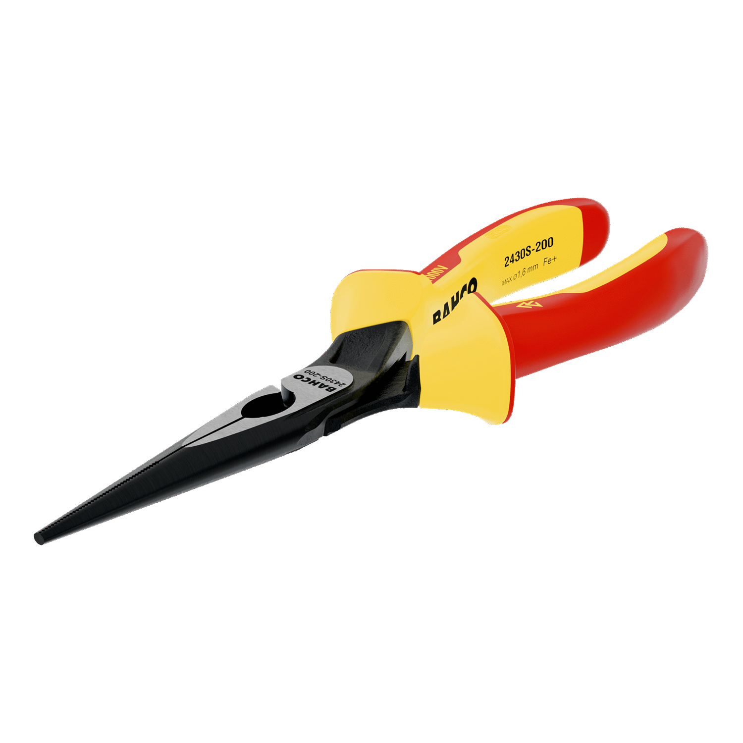 BAHCO 2430S ERGO Snipe Nose Plier with Phosphate Finish - Premium Snipe Nose Plier from BAHCO - Shop now at Yew Aik.