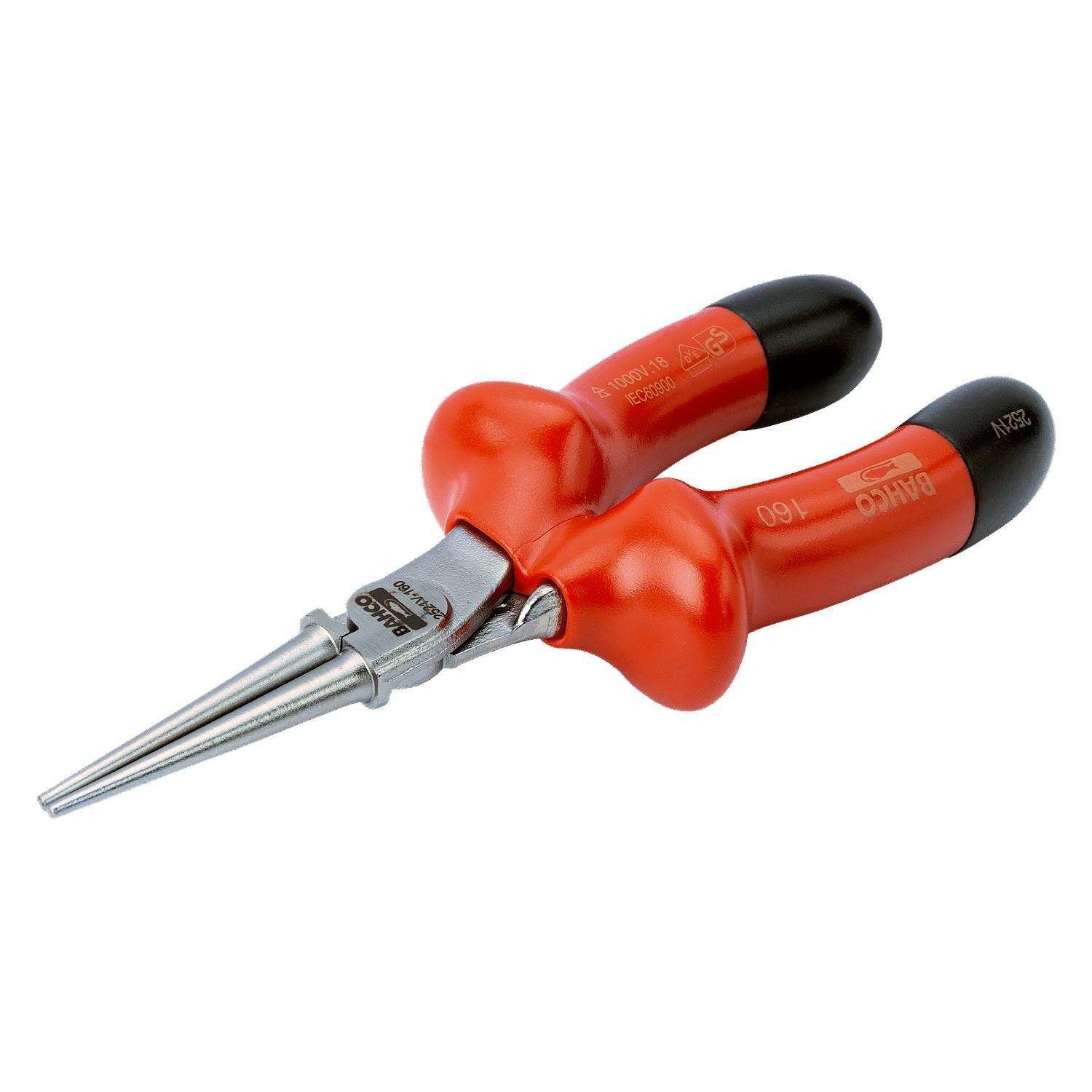 BAHCO 2521V VDE Insulated Round Nose Plier (BAHCO Tools) - Premium Round Nose Plier from BAHCO - Shop now at Yew Aik.