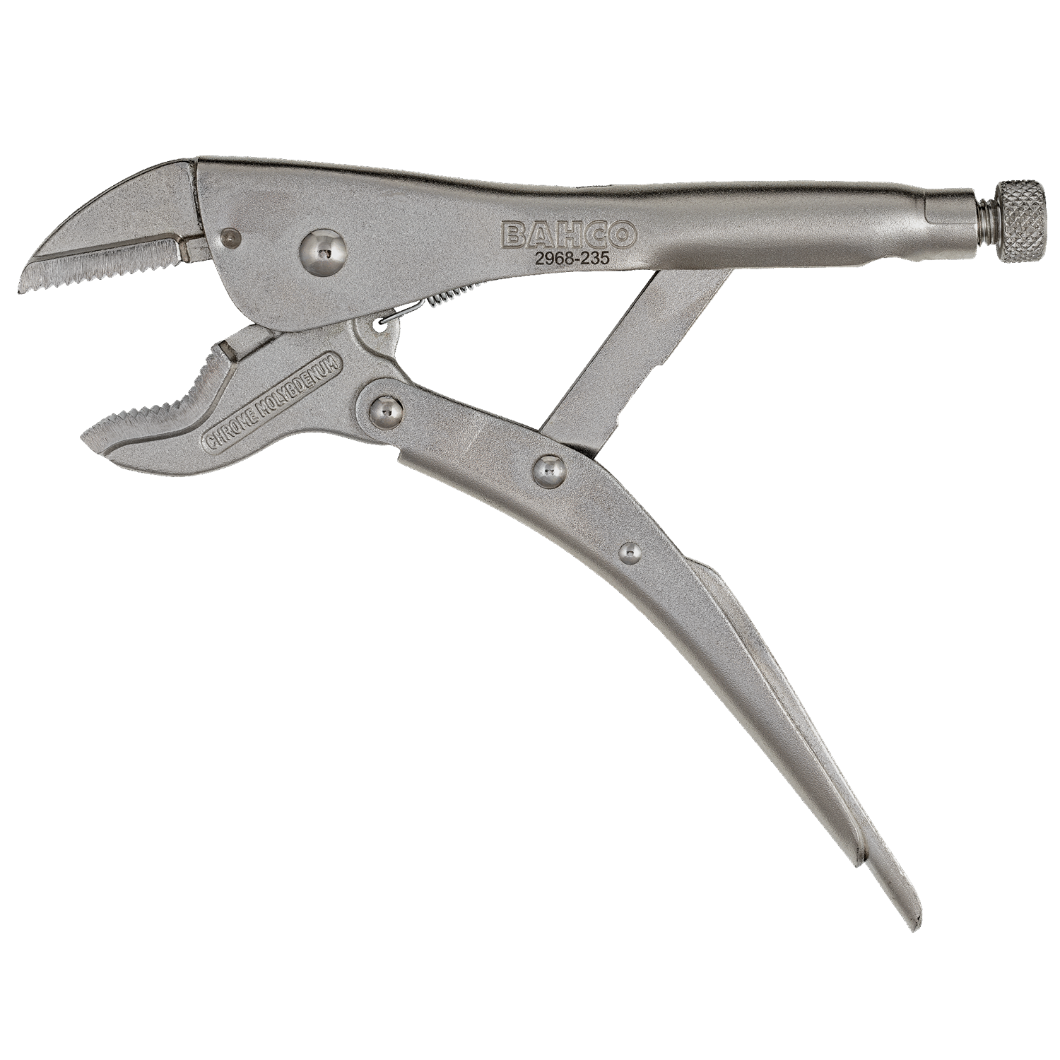 BAHCO 2968 Grip Locking Pliers with Flat Jaws and Longitudinal - Premium Locking Pliers from BAHCO - Shop now at Yew Aik.