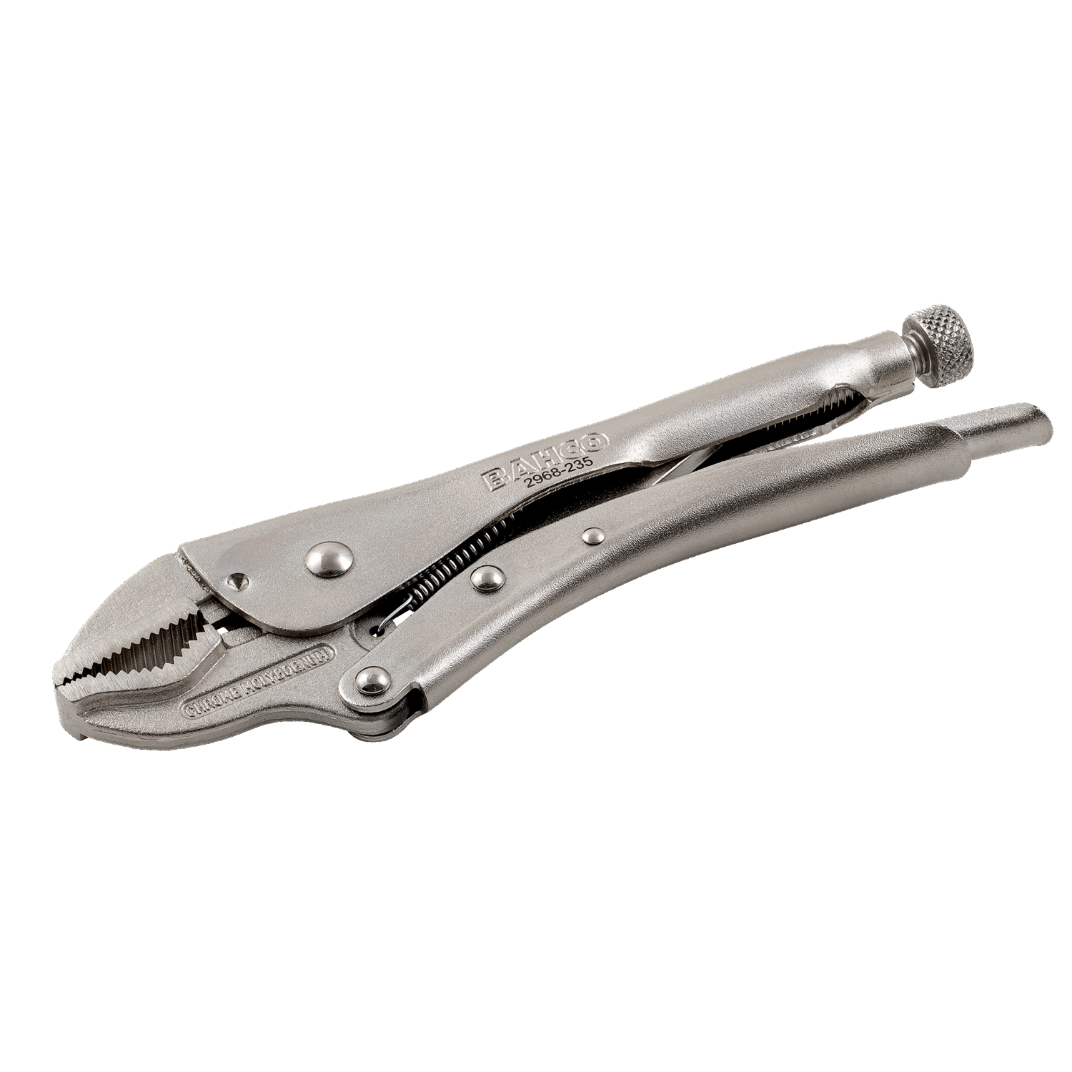 BAHCO 2968 Grip Locking Pliers with Flat Jaws and Longitudinal - Premium Locking Pliers from BAHCO - Shop now at Yew Aik.