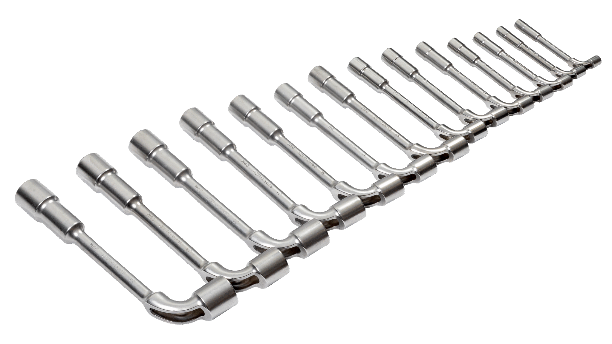 BAHCO 29M/14 Metric Double Head Offset Socket Wrench Set 6 X 6 - Premium Socket Wrench Set from BAHCO - Shop now at Yew Aik.