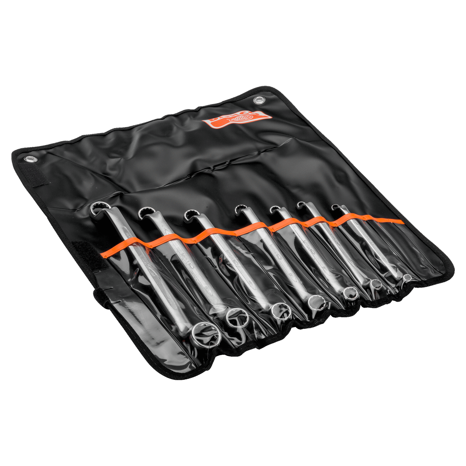 BAHCO 2Z/7T Imperial Deep Offset Double Ring Ended Wrench Set - Premium Offset Double Ring Ended Wrench Set from BAHCO - Shop now at Yew Aik.