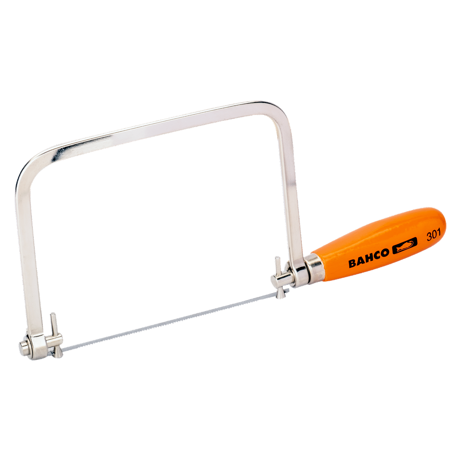 BAHCO 301 Coping Saw with Wooden Handle (BAHCO Tools) - Premium Coping Saw from BAHCO - Shop now at Yew Aik.
