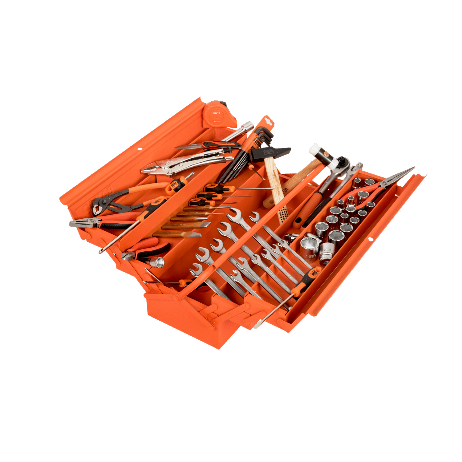 BAHCO 3149-ORTS1 Cantilever Metallic Box General Purpose Tool Kit - Premium Tool Kit from BAHCO - Shop now at Yew Aik.