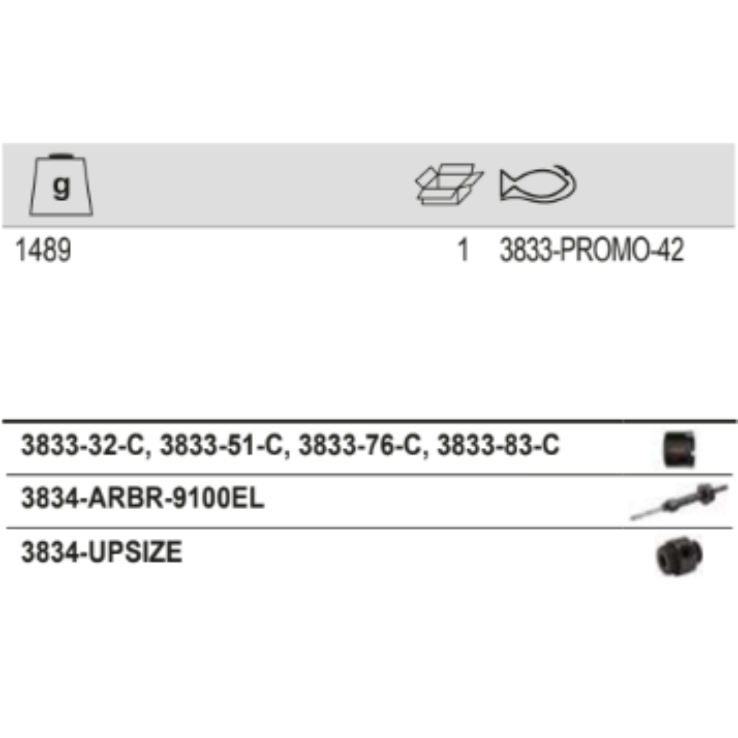 BAHCO 3833-PROMO-42 Superior TM Multi Construction Holesaw Set - Premium Construction Holesaw Set from BAHCO - Shop now at Yew Aik.