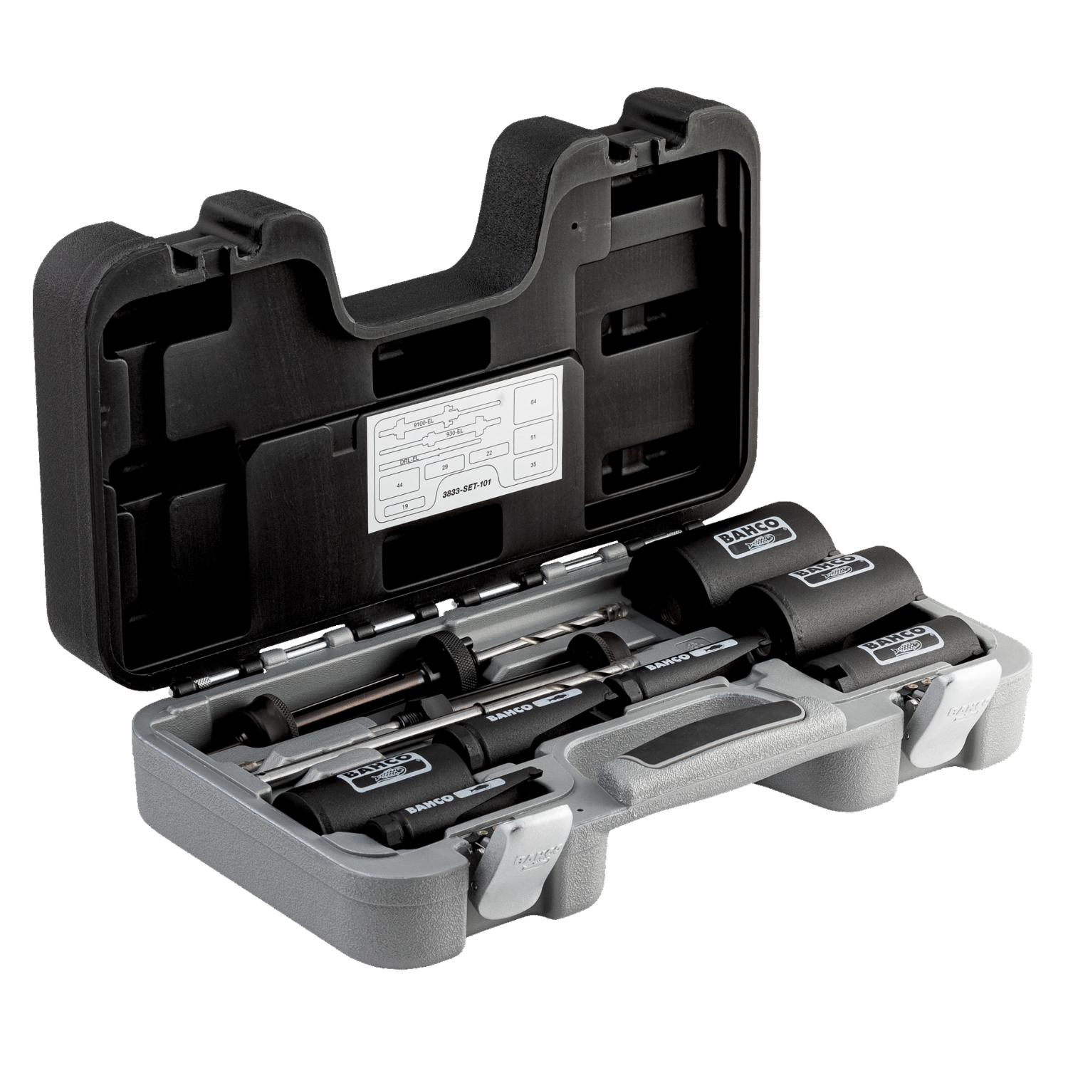 BAHCO 3833-SET-101 SuperiorTM Multi Construction Holesaw Set - Premium Construction Holesaw Set from BAHCO - Shop now at Yew Aik.