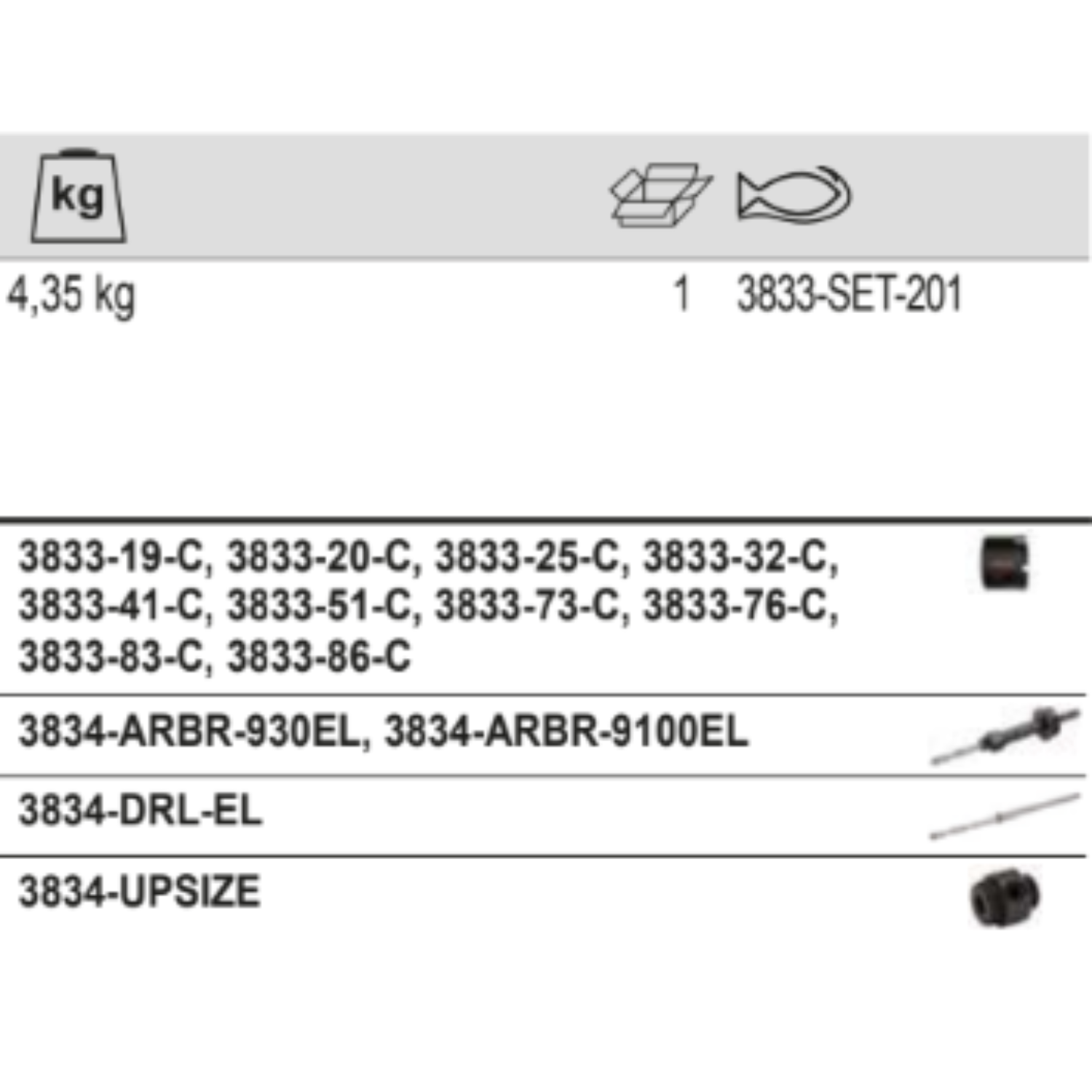 BAHCO 3833-SET-201 SuperiorTM Construction Holesaw Set 14 pcs - Premium Construction Holesaw Set from BAHCO - Shop now at Yew Aik.