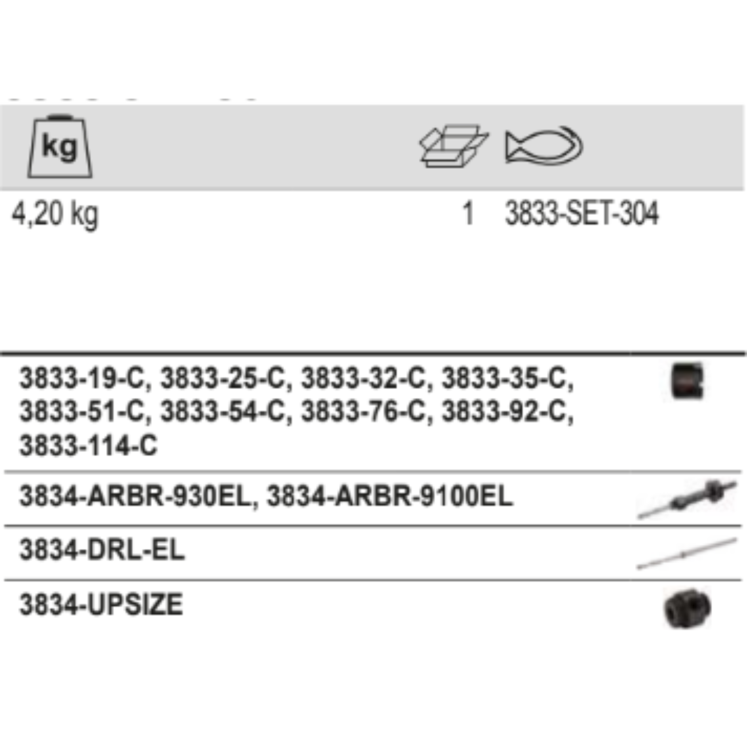 BAHCO 3833-SET-304 SuperiorTM Multi Construction Holesaw Set - Premium Construction Holesaw Set from BAHCO - Shop now at Yew Aik.