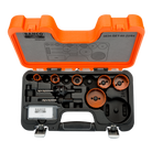 BAHCO 3834-65-22/64 Sandflex Bi-Metal Holesaw Set For Metal 9 Pcs - Premium Bi-Metal Holesaw from BAHCO - Shop now at Yew Aik.