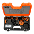 BAHCO 3834-94 Sandflex Bi-Metal Holesaw Set For Metal/wood 11 pcs - Premium Bi-Metal Holesaw from BAHCO - Shop now at Yew Aik.