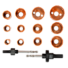 BAHCO 3834-PROMO-122 Sandflex Bi-Metal Holesaw 14 pcs - Premium Bi-Metal Holesaw from BAHCO - Shop now at Yew Aik.