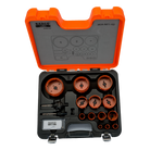 BAHCO 3834-SET-152 Sandflex Bi-Metal Holesaw Set 18 pcs - Premium Bi-Metal Holesaw from BAHCO - Shop now at Yew Aik.