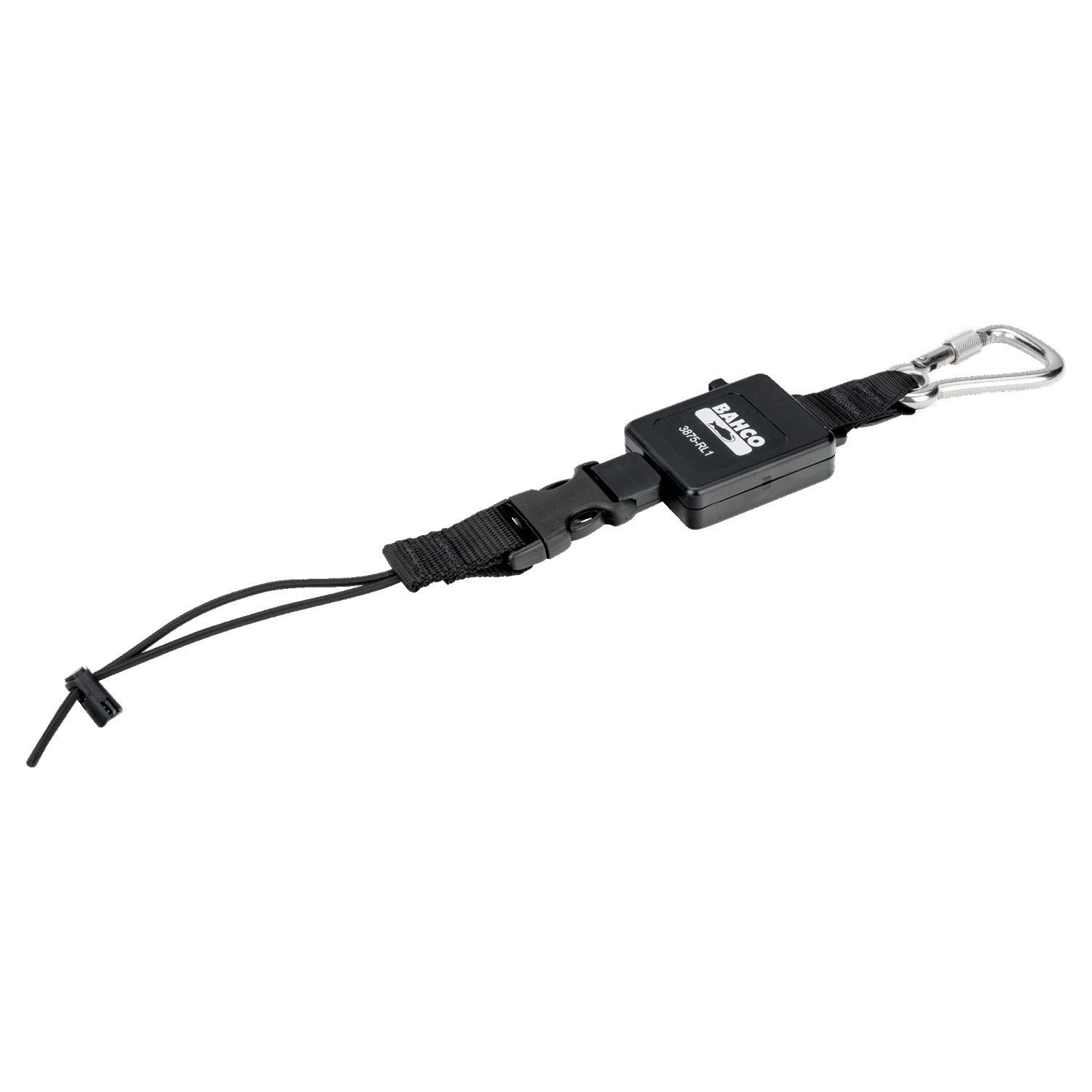 BAHCO 3875-RL1 Retractable Lanyard with Fixed Carabiner 0.9 kg - Premium Retractable Lanyard from BAHCO - Shop now at Yew Aik.