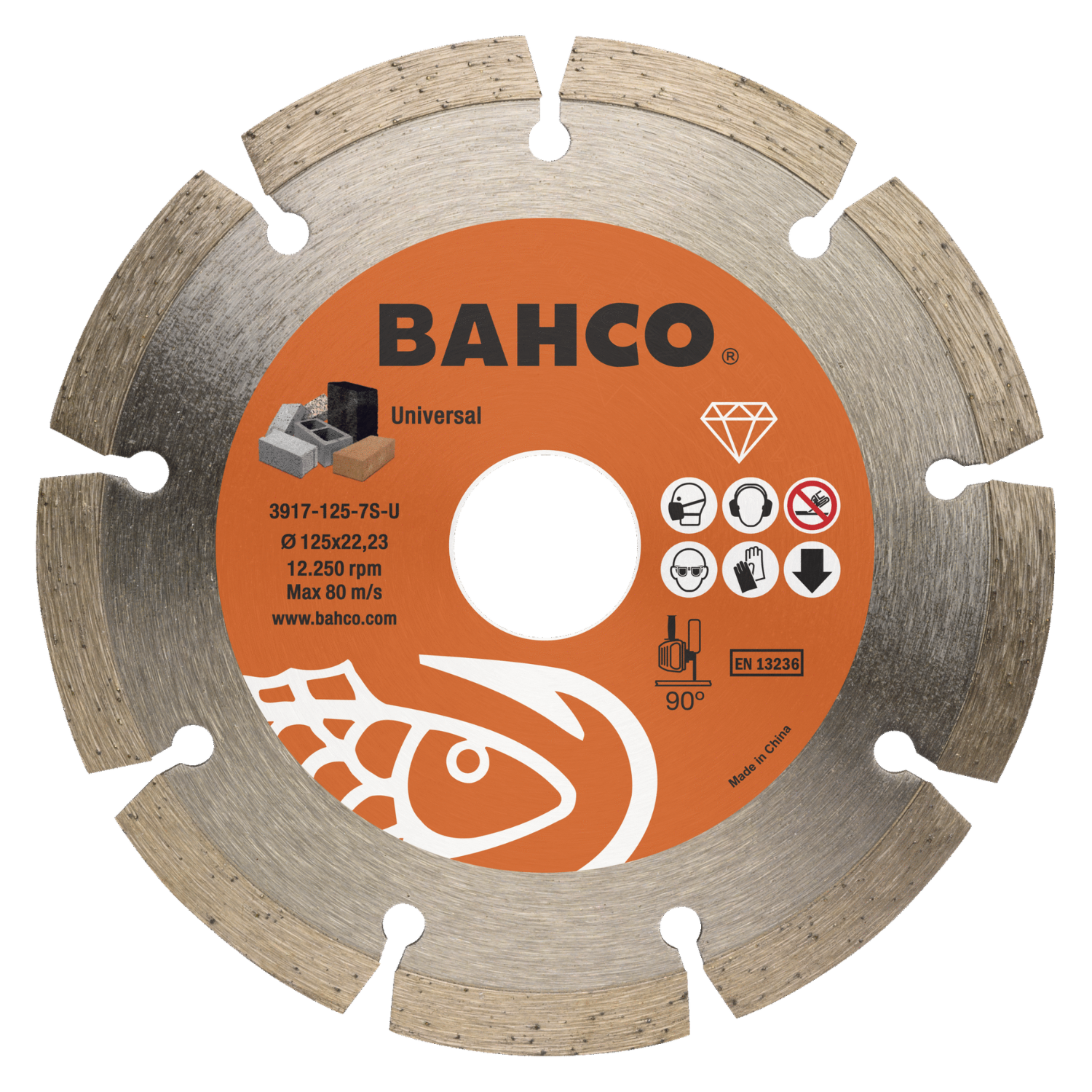 BAHCO 391-DIAM_U Abrasive Diamond Cutting Disc - Premium Cutting Disc from BAHCO - Shop now at Yew Aik.