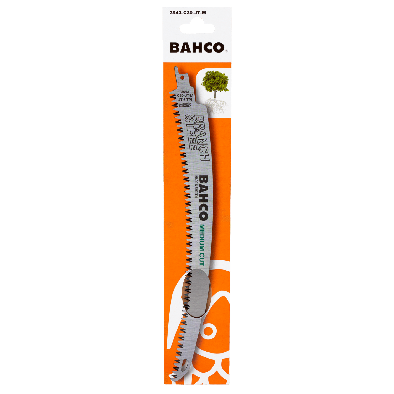 BAHCO 3943-C30-JT-M Reciprocating Curved Saw Blade For Medium Cut - Premium Curved Saw Blade from BAHCO - Shop now at Yew Aik.