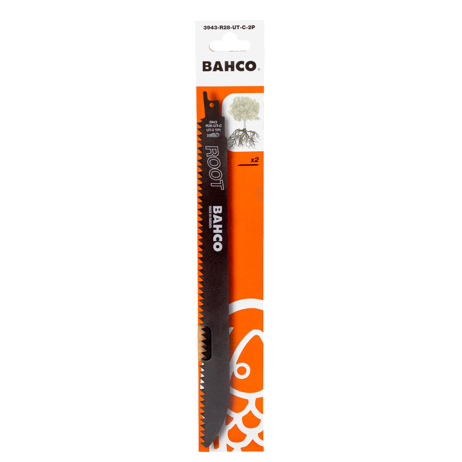 BAHCO 3943-R28-UT-C-2P Reciprocating Straight Saw Blade - Premium Straight Saw Blade from BAHCO - Shop now at Yew Aik.
