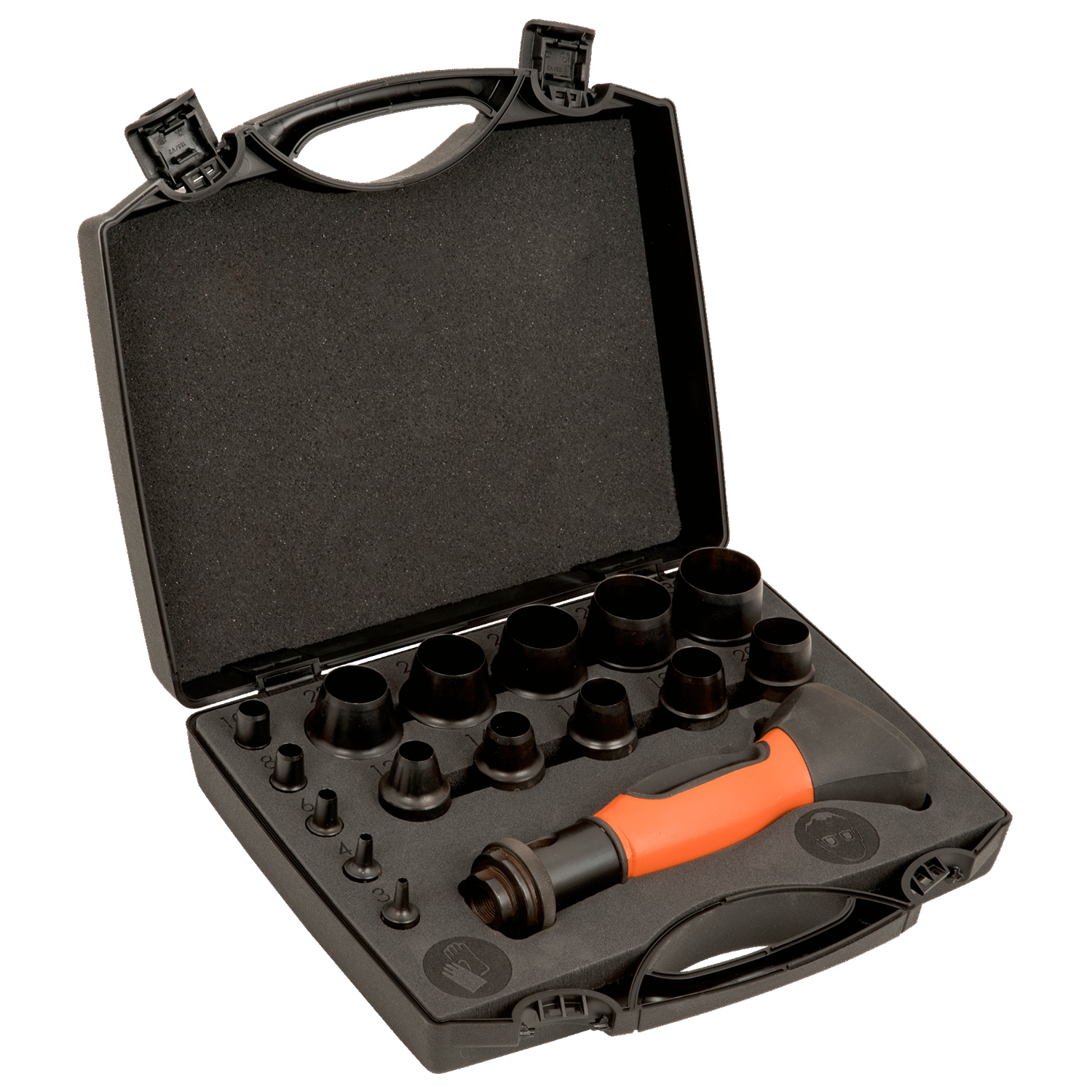 BAHCO 400.003.030 Interchangeable Wad Punches Set - 16 pcs - Premium Wad Punches Set from BAHCO - Shop now at Yew Aik.