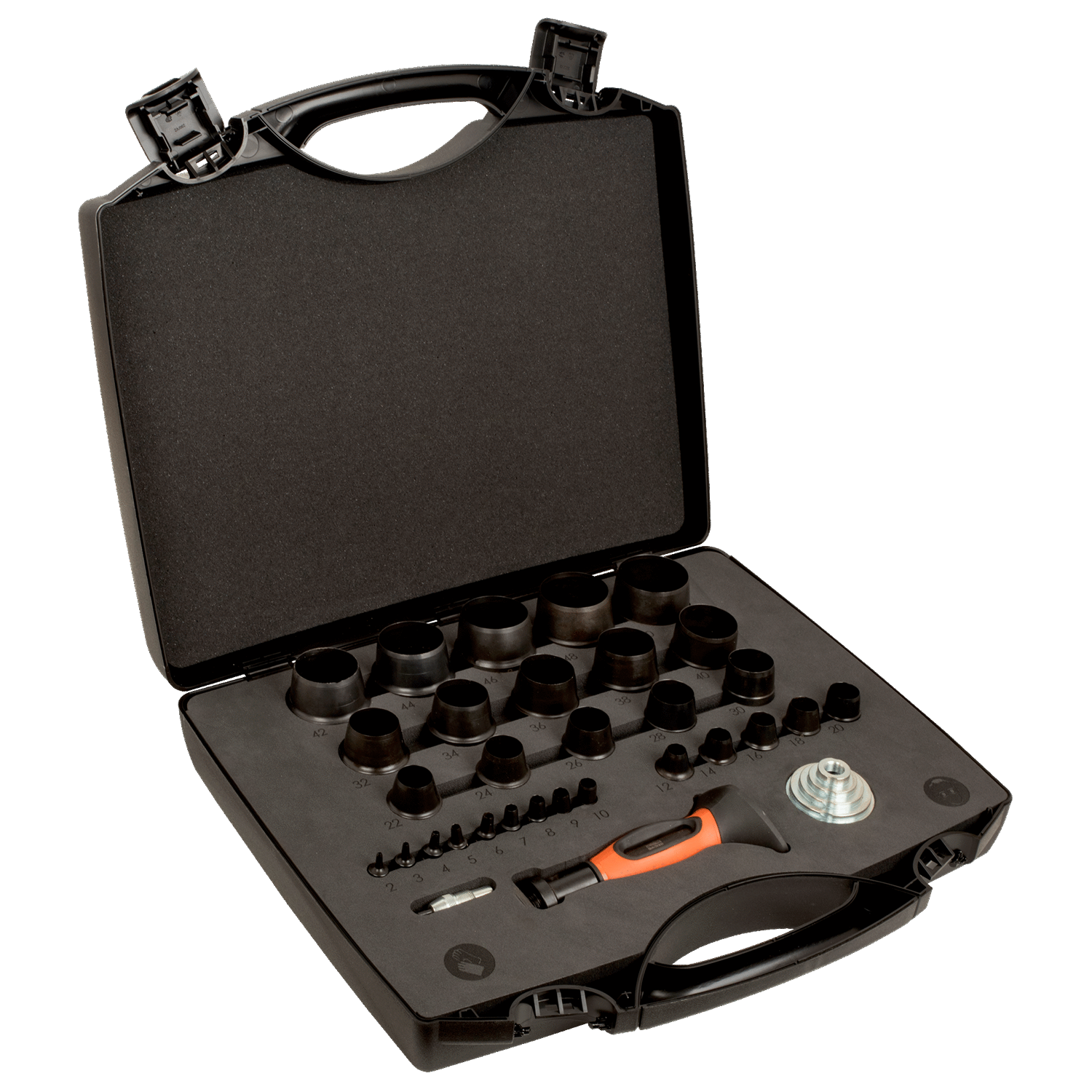 BAHCO 400.002.050 Interchangeable Wad Punches Set - 32 pcs - Premium Wad Punches Set from BAHCO - Shop now at Yew Aik.