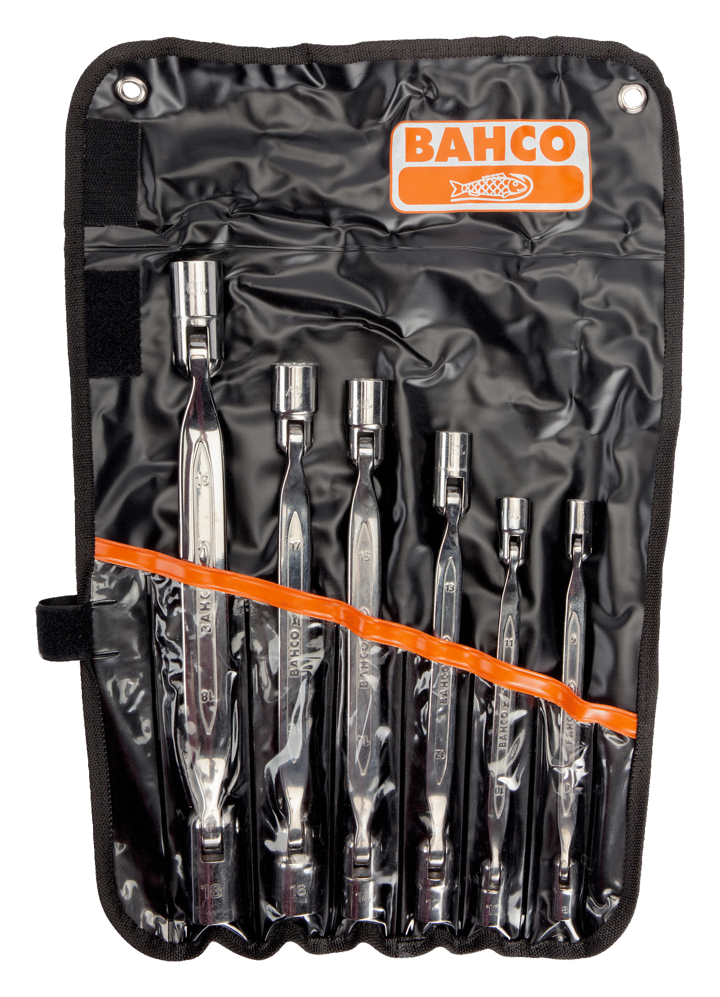 BAHCO 4040M/6T Metric Double Ended Swivel Head Socket Wrench Set - Premium Socket Wrench Set from BAHCO - Shop now at Yew Aik.