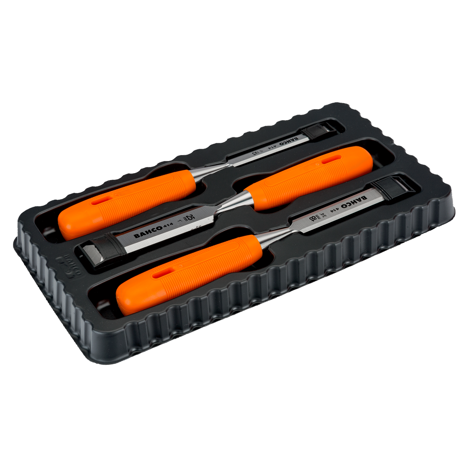 BAHCO 414-S3-EUR Chisel Set with Polypropylene Handle - 3 Pcs - Premium Chisel Set from BAHCO - Shop now at Yew Aik.
