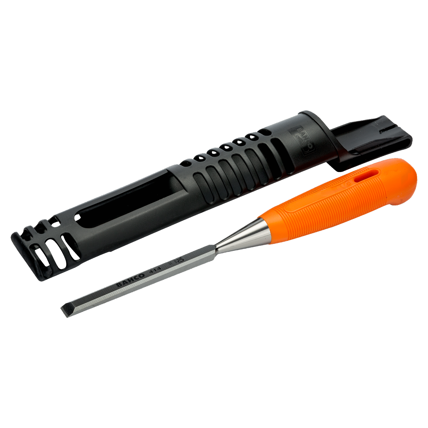 BAHCO 414 Woodworking Chisel with Orange Polypropylene Handle - Premium Woodworking Chisel from BAHCO - Shop now at Yew Aik.