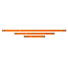 BAHCO 416-SET-1 Spirit Level Set 600/1200/1800 mm - 3 Pcs - Premium Spirit Level Set from BAHCO - Shop now at Yew Aik.