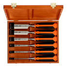 BAHCO 424P-S6-GER Chisel Set with Rubberised Handle 6-26 mm - Premium Chisel Set from BAHCO - Shop now at Yew Aik.