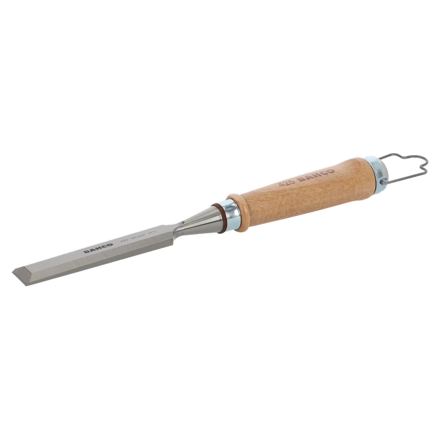 BAHCO 425 Woodworking Chisel with Wooden Handle (BAHCO Tools) - Premium Woodworking Chisel from BAHCO - Shop now at Yew Aik.