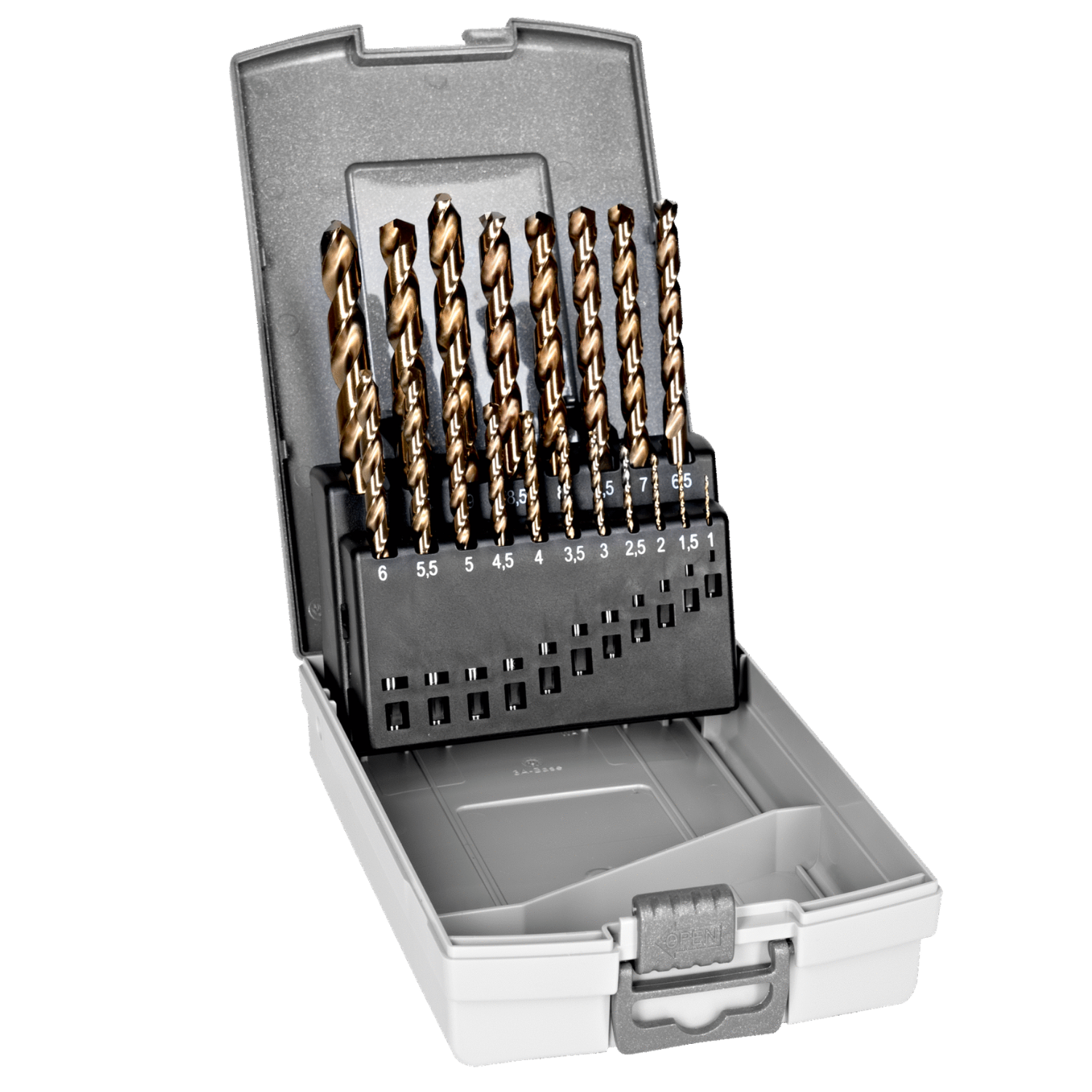 BAHCO 4511-SET-19 Cobalt HSS-E Drill Bit Set For Metal - 19 pcs - Premium Cobalt HSS-E Drill Bit Set from BAHCO - Shop now at Yew Aik.