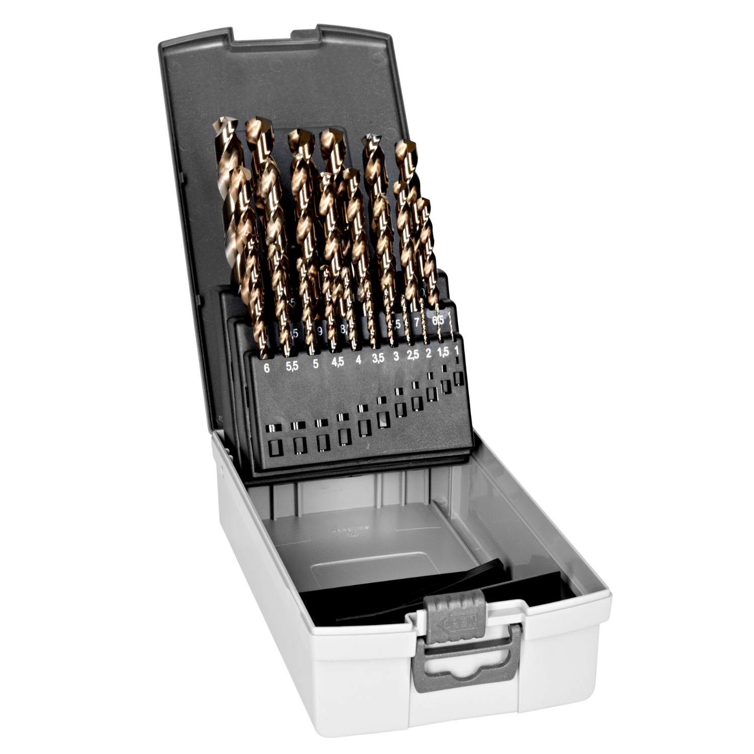 BAHCO 4511-SET-25 Cobalt HSS-E Drill Bit Set For Metal - 25 pcs - Premium Cobalt HSS-E Drill Bit Set from BAHCO - Shop now at Yew Aik.