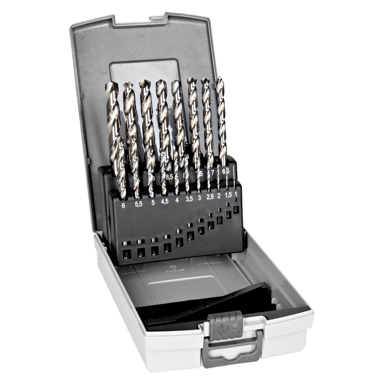 BAHCO 4513-SET-19 HSS-G Drill Bit Set For Metal - 19 pcs - Premium HSS-G Drill Bit Set from BAHCO - Shop now at Yew Aik.