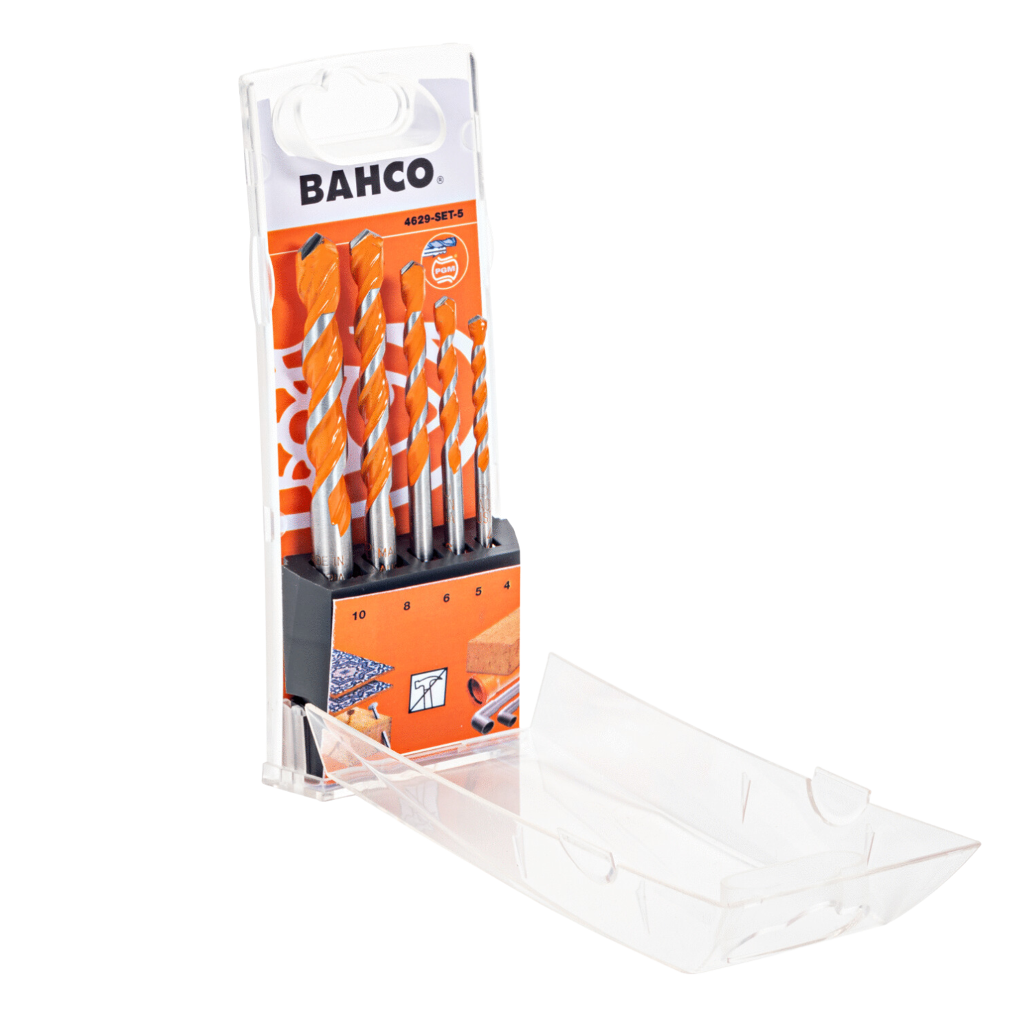 BAHCO 4629-SET-5 Carbide Multipurpose Drill Set 5 pcs - Premium Carbide Multipurpose Drill Set from BAHCO - Shop now at Yew Aik.