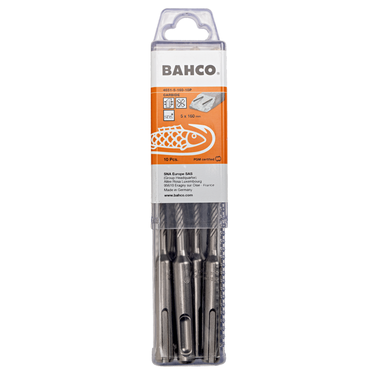 BAHCO 4651 Reinforced Concrete SDS+ Drill Bit (BAHCO Tools) - Premium Reinforced Concrete SDS+ Drill Bit from BAHCO - Shop now at Yew Aik.