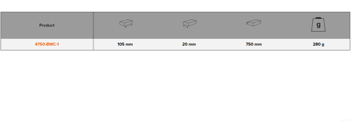 BAHCO 4750-BWC-1 Braces with Clips (BAHCO Tools) - Premium Braces with Clips from BAHCO - Shop now at Yew Aik.