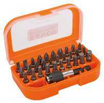 BAHCO 59/S31B 1/4" Screwdriver Bit Set For Slotted Hex Head Screw - Premium Screwdriver Bit Set from BAHCO - Shop now at Yew Aik.